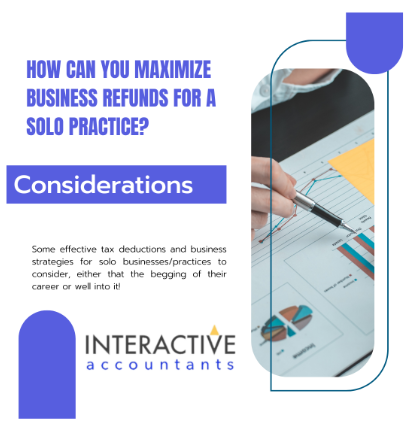 How Can You Maximize Business Refunds for a Solo practice?